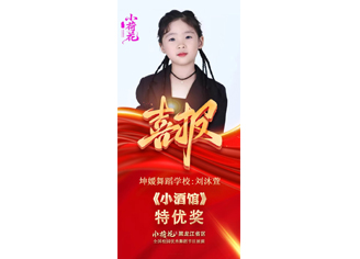 ***省赛“小荷花”奖刘沐萱古典舞《